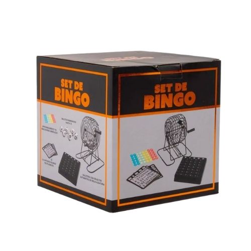 Bingo 18 Cartones 75 Balotas Con Balotera