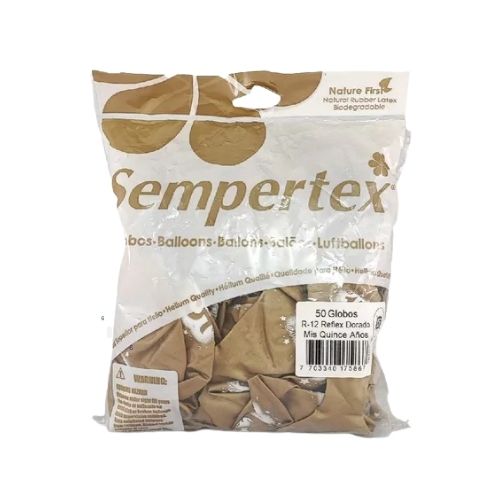 Globos Color Cafe R-12 Sempertex Paq X 50 Und
