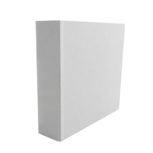 Pasta 3 Argollas 85 1.0 Pulgada Blanca Herraje en R