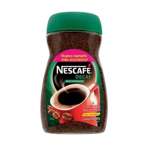 Cafe Descafeinado Nescafe Instantaneo X 200 Gr