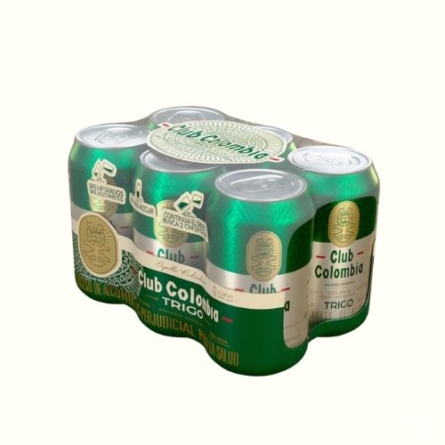 Cerveza Club Colombia Trigo Lata 330 Ml X 6 Unds