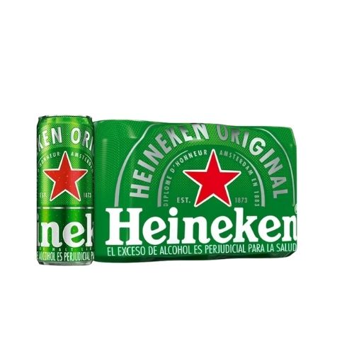 Cerveza Heineken Lata 310 Ml X 6 Und