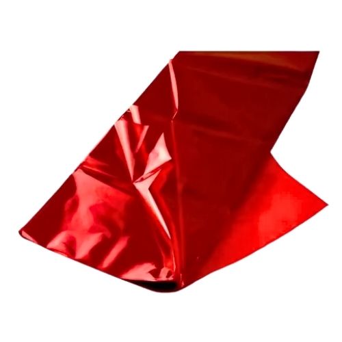 Papel Celofan Rojo Paq X 25 Und