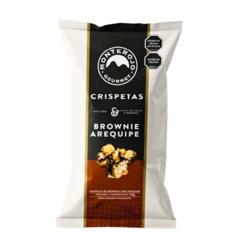 Crispetas Monterojo Brownnie Arequipe X 50 Gr