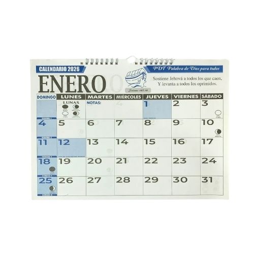 Calendario Programador Vade Junior 2026 34 X 23 Cm