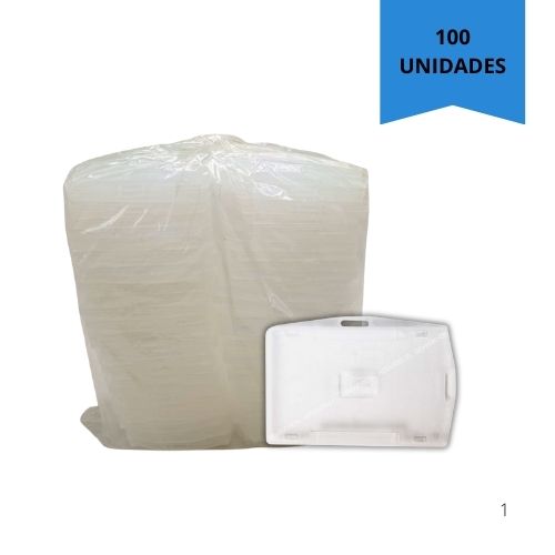 Portadocumento Doble Cara Transparente Paq X 100 Und