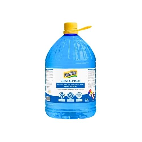 Limpiador Desinfectante Cristalpisos Brisa Marina X 3800 Ml Berhlan