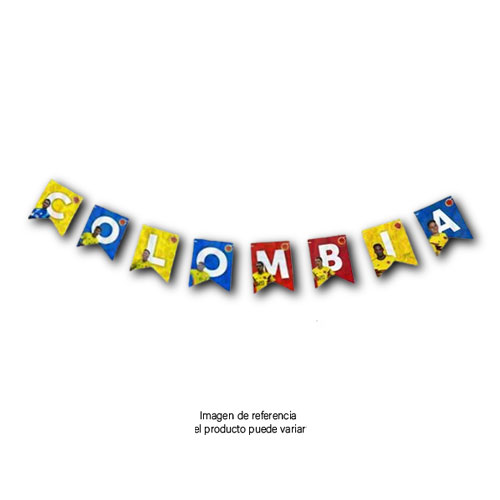 Guirnalda Jugadores De Colombia en Abastece.co