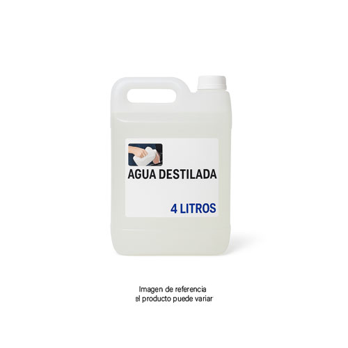 Agua Destilada Grado Reactivo Tipo II 4 Lt en Abastece.co