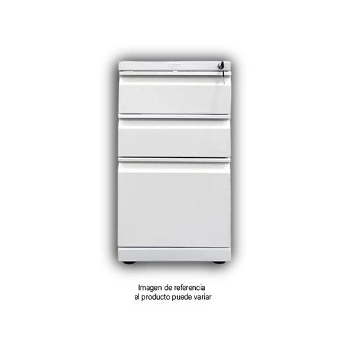 Archivador Metalico 3 Cajones 37 X 48 X 69.5 Cms en Abastece.co