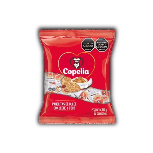 Panelita Copelia Arequipe Y Coco Bolsa X 22 Unds en Abastece.co