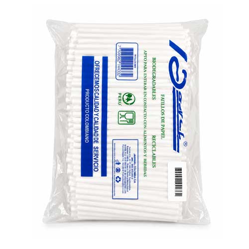 Pitillos De Carton 12 Cm X 250 Und en Abastece.co