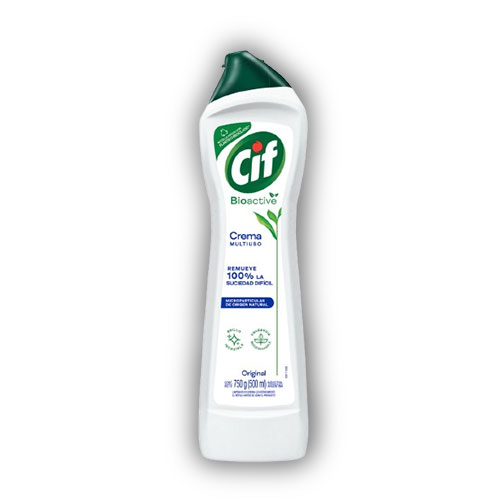 Crema Limpiadora Multiusos CIF 750 Gr. en Abastece.co