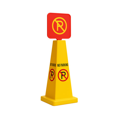 Cono De Señalización De 98 Cms (No Parquear) en Abastece.co