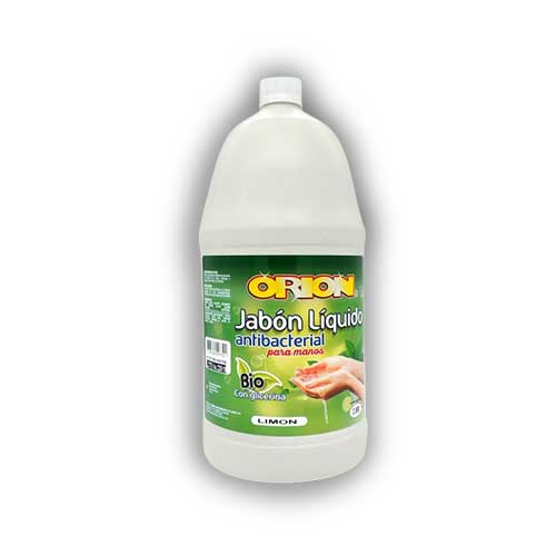 Jabon Liquido Para Manos Antibacterial Orion 2000 Cc en Abastece.co