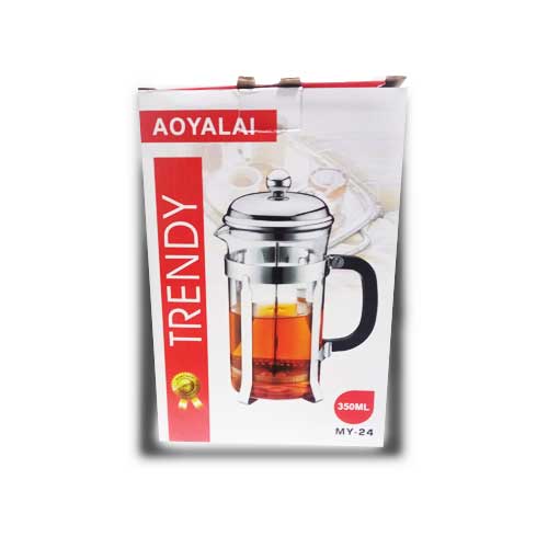 Prensa Francesa Plateada En Acero 350 Ml en Abastece.co