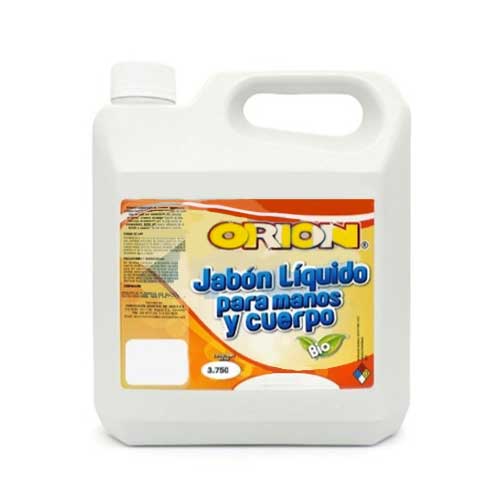 Jabon Liquido Para Manos Neutro Orion 3750 Ml en Abastece.co