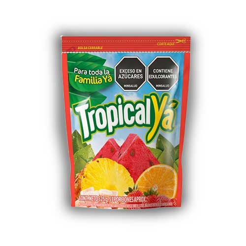 Refresco Instantáneo En Polvo 525g TropicalYa en Abastece.co