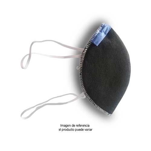 Tapabocas Negro Sencillo Para Obra en Abastece.co