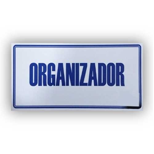 Señalizacion 30x15 Cms Organizador en Abastece.co