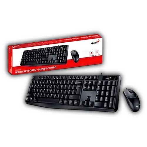 Combo Teclado+Mouse Genius KM170 Negro Inalambrico N/P31330006402 en Abastece.co