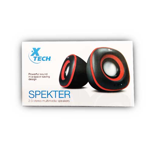 Parlante USB Estereo Multimedia 2.0 Xtrech Spekter Xts-115jr. en Abastece.co