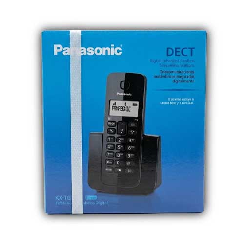 Telefono Inalambrico Panasonic KX-TGB110LAB Negro en Abastece.co