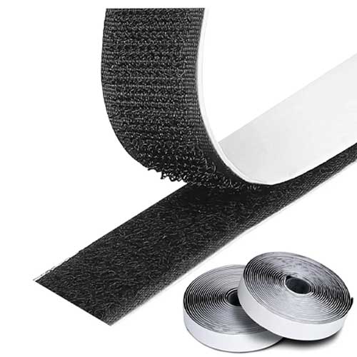 Rollo Velcro 25mm Negro en Abastece.co