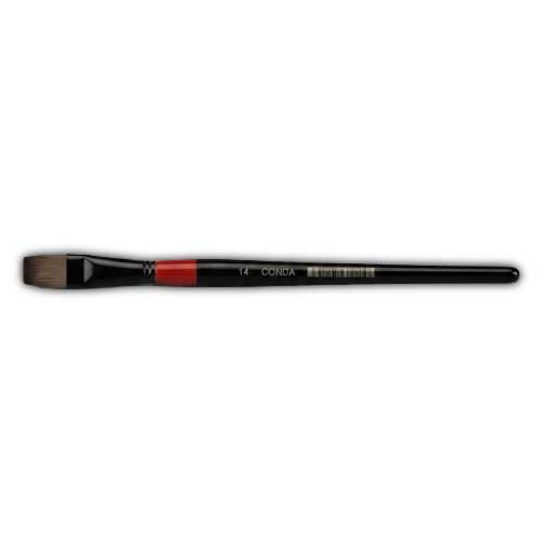 Pincel De Nylon Conda Plano No.14 Ref A10165 en Abastece.co
