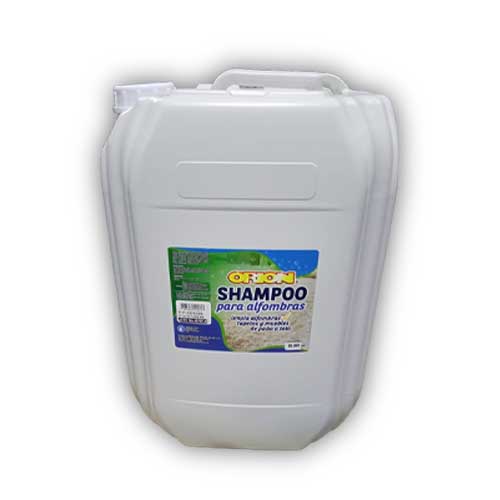 Shampoo Para Alfombras Tapetes Y Muebles Orion 20 Litros en Abastece.co