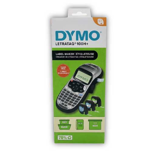 Kit Rotuladora Letratag 100H Plus + 3 Cintas Dymo 2174562 en Abastece.co