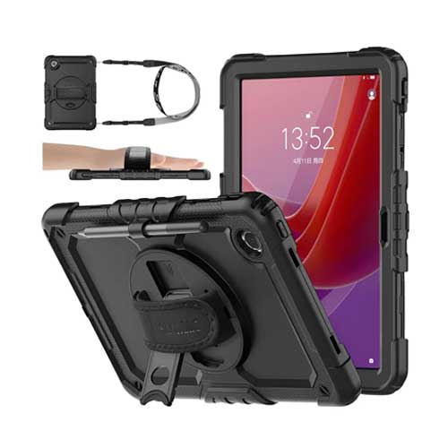 Estuche Protector Con Correa Para Tablet Lenovo Tab M11- 11pg. en Abastece.co