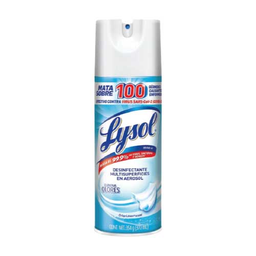 Desinfectante Aerosol Lysol Crisp Linen 370 Ml en Abastece.co