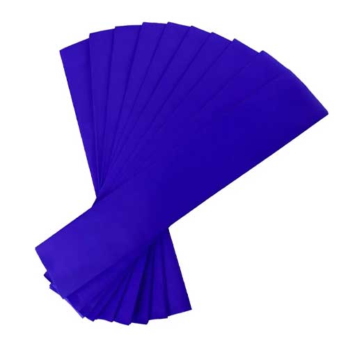 Papel Crepe Azul Rey Paquete X10 Unidades. en Abastece.co