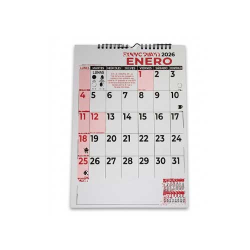 Calendario Programador Vade - Tamaño 1/4 en Abastece.co