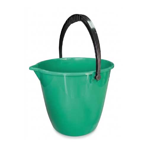 Balde Plastico 1A Verde 12 Litros en Abastece.co