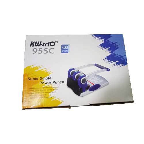 Perforadora 3 Huecos KW-Trio 300 Hojas RF 955C en Abastece.co