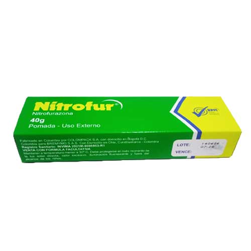 Nitrofur Pomada Tubo 40 Gr en Abastece.co