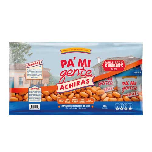 Achiras Pa Mi Gente Paquete X6 Unidades 150 Gr en Abastece.co
