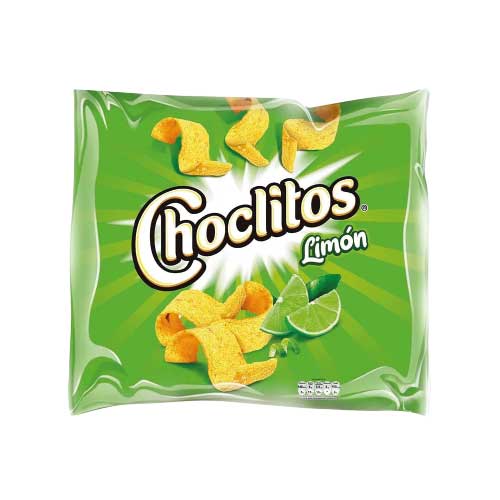 Choclitos Limon Paquete X12 Unidades 27 Gr. en Abastece.co