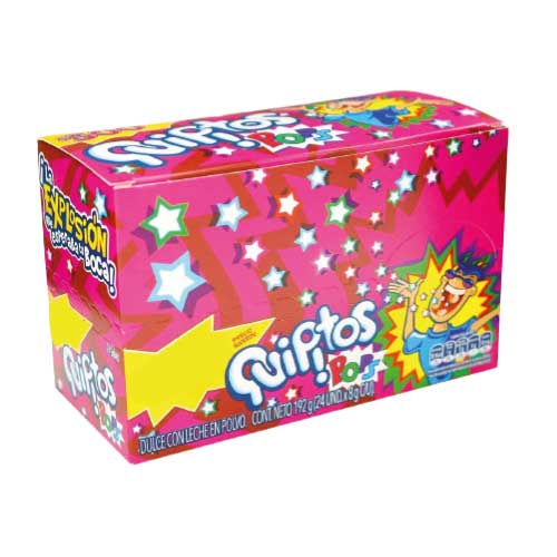Dulce En Polvo Quipitos Pops  Bolsa X24 Unidades en Abastece.co