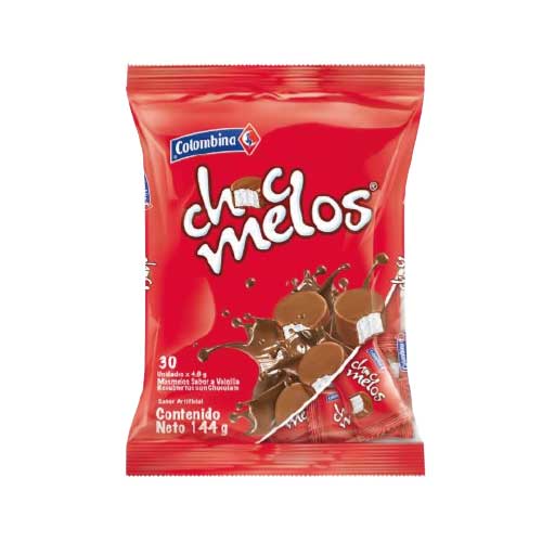 Chocmelos Bolsa X 30 Unidades 138 Gr. en Abastece.co