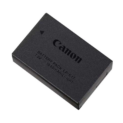 Bateria Modificador Elect Recargable Canon LP E -17 7.2 V Capacidad 1040 en Abastece.co