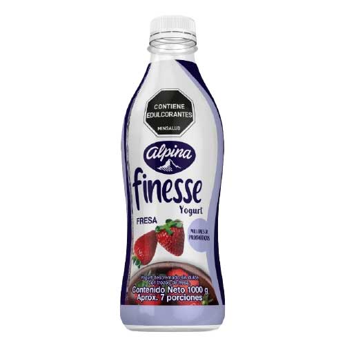 Yogurt Alpina Finesse Fresa X 1000 Gr. en Abastece.co