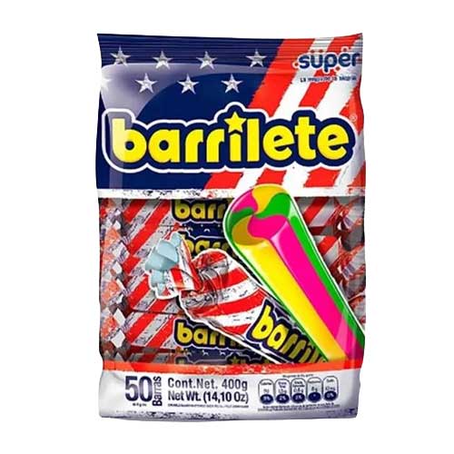 Caramelo Masticable Barrilete X50 Und De 400 Gr en Abastece.co