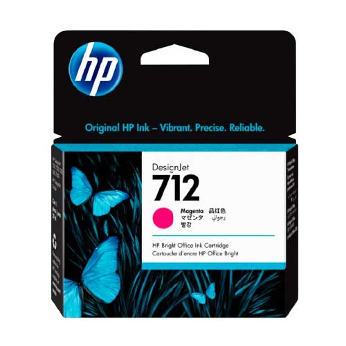 Cartucho De Tinta Hewlett Packard 712 Magenta 3ED78A en Abastece.co