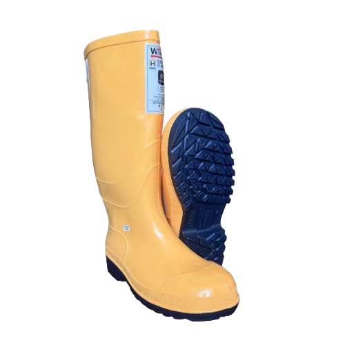 Bota Pvc Worman  Amarilla Con Puntera En Acero Ref.2420026 Talla 40 en Abastece.co