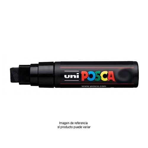 Marcador Vinilo 15mm Negro en Abastece.co