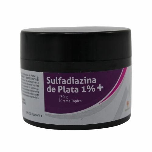 Sulfaplata (Sulfadiazina) Crema 1%  x30 grs