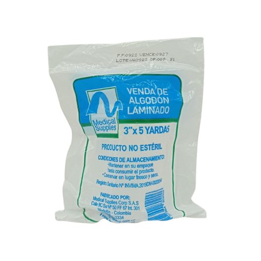 Venda de Algodon Laminado 3 x 5 Yardas (*)